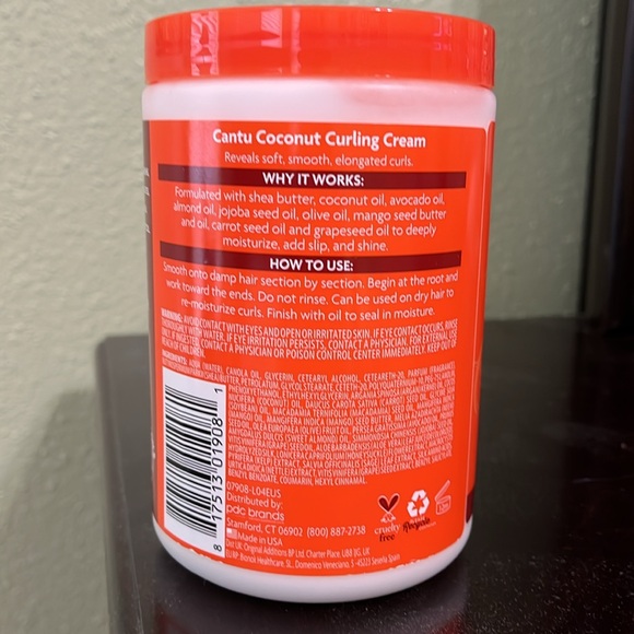 NEW Cantu Shea Butter Coconut Curling Cream - Picture 3 of 3